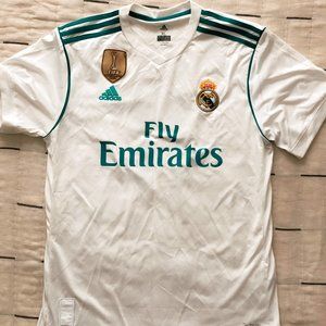 XL Adidas Real Madrid Home Soccer Jersey 2017/2018 - G.BALE No.7